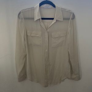 Equipment Femme Silk button down